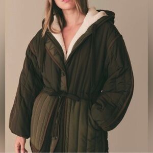 Doen Olive Quilted Jacket